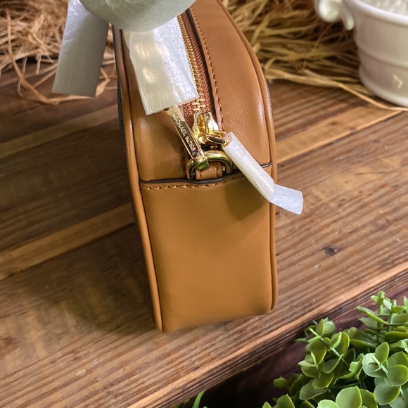 Michael Kors Brown Logo and Beach Club-print Crossbody Bag ☀️🏝🐚 - Picture 8 of 16